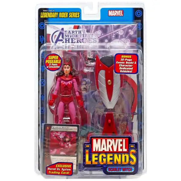 Marvel Legends Legendary Riders Series Scarlet Witch Action Figure