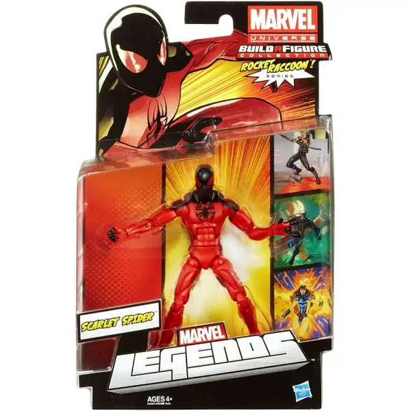 Marvel Legends 2013 Rocket Raccoon Series 2 Scarlet Spider Action Figure