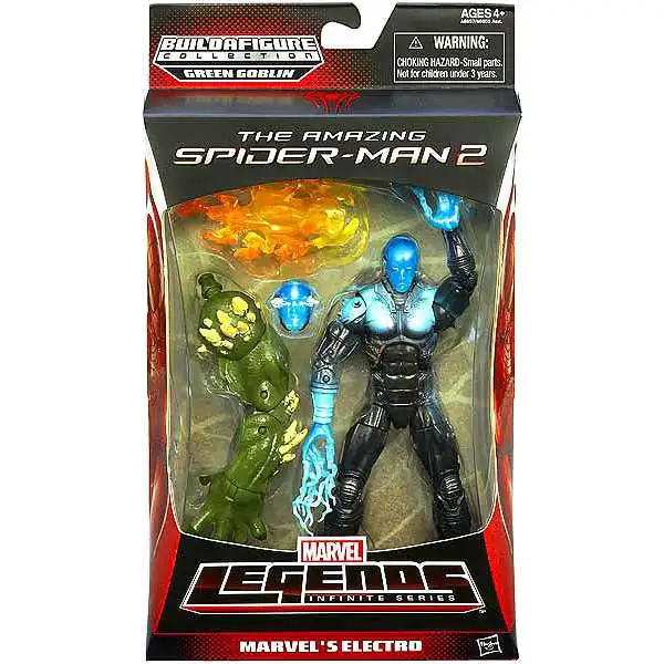 The Amazing Spider-Man 2 Marvel Legends Green Goblin Series Marvel's Electro Action Figure