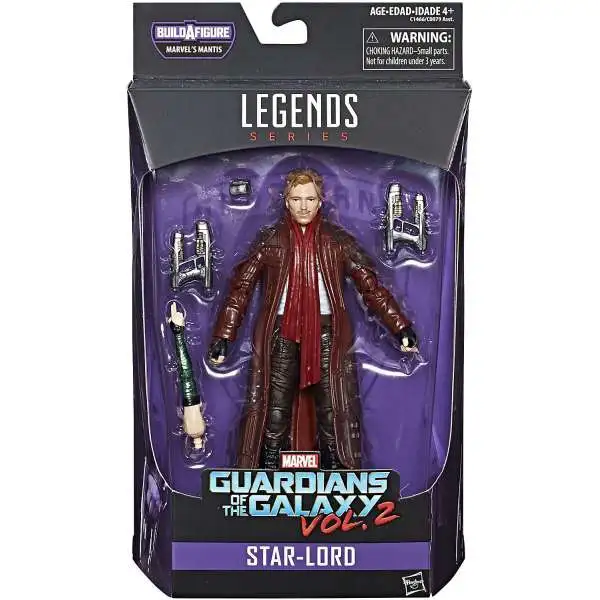 Guardians of the Galaxy Vol. 2 Marvel Legends Mantis Series Star Lord 2 Action Figure