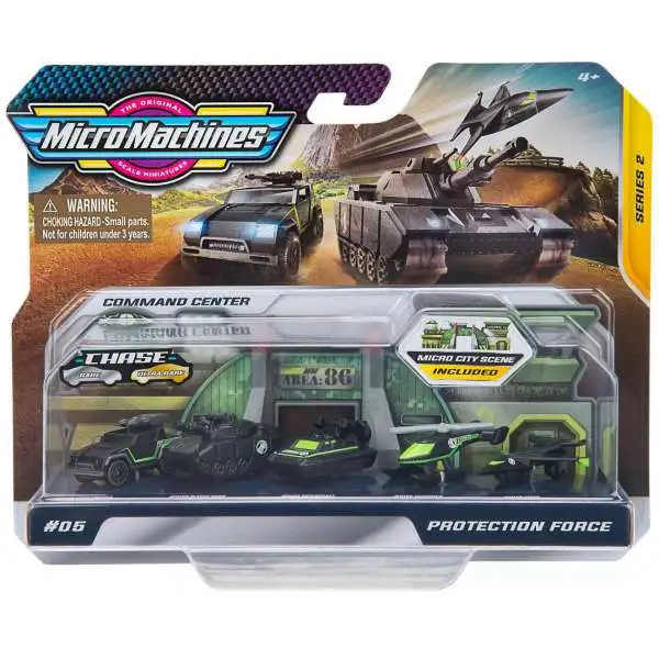 Micro Machines Series 2 Protection Force Vehicle 5-Pack