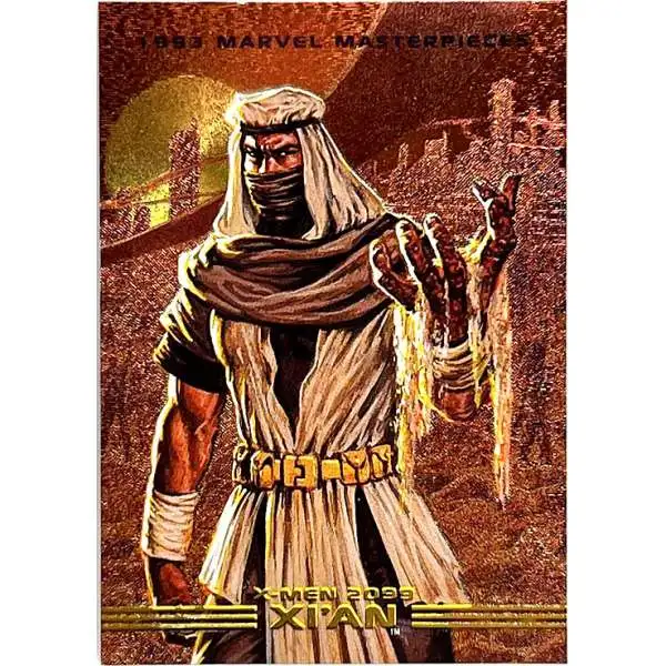 Marvel Masterpieces 1993 Dyna-Etch Foil Xi'an S8