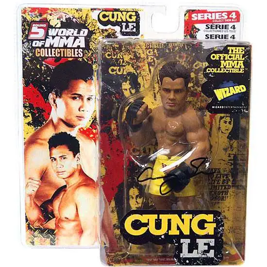 UFC World of MMA Champions Series 4 Cung Le Exclusive Action Figure [Autographed]