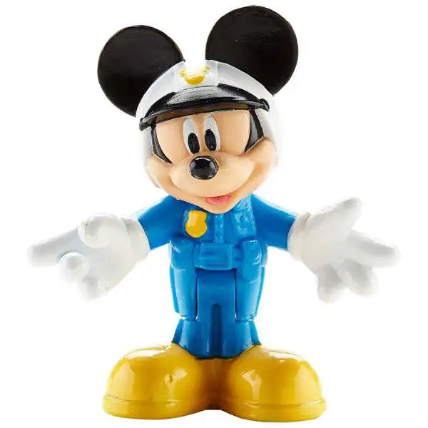 Fisher Price Disney Mickey Mouse Clubhouse Policeman Mickey 3-Inch Mini Figure