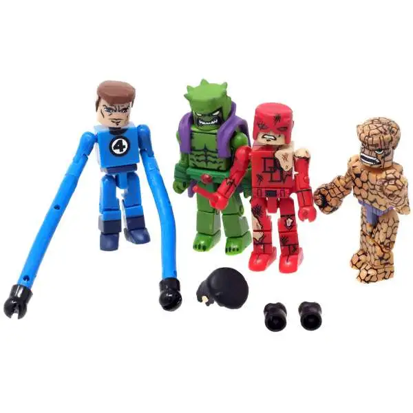 Marvel Daredevil, Mr. Fantastic, Thing & Green Goblin Minifigure 4-Pack [No Package]
