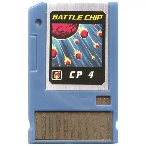 Capcom Mega Man Japanese PET CP 4 Battle Chip #164