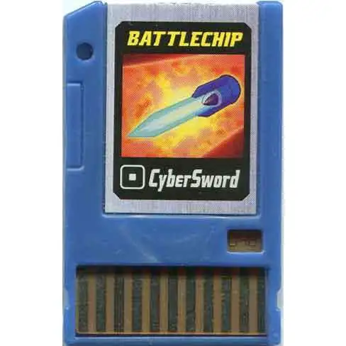Capcom Mega Man Japanese PET CyberSword Battle Chip #048