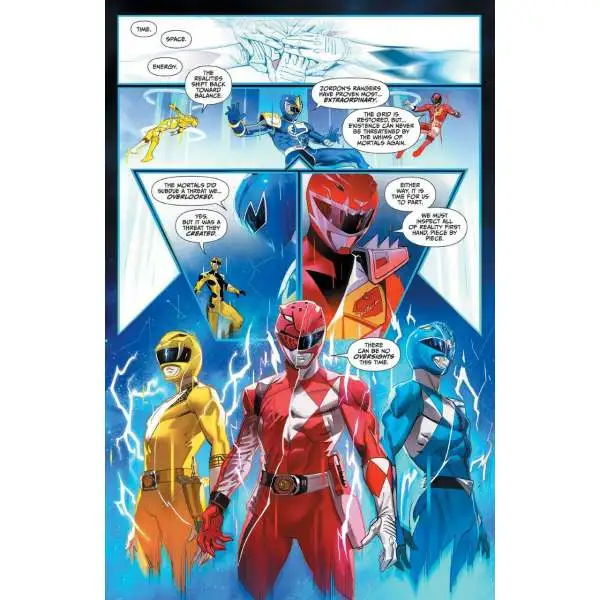 Boom Studios Mighty Morphin Power Rangers #40 Necessary Evil Comic Book [Unlocked Story Variant Cover]