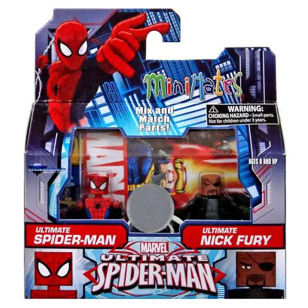 Ultimate Spider-Man & Ultimate Nick Fury Exclusive Minifigure 2-Pack