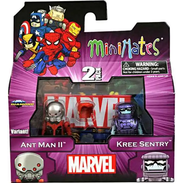 Marvel Minimates Series 44 Ant Man II & Kree Sentry Minifigure 2-Pack