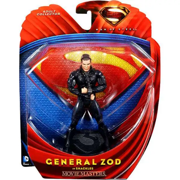 Superman Man of Steel Movie Masters General Zod Action Figure [In Shackles]