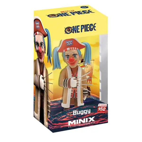 One Piece Buggy 4.75-Inch Vinyl Figure #16518