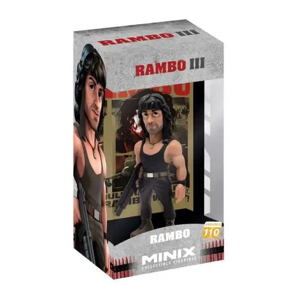 Rambo III Rambo 4.75-Inch Vinyl Figure #14583 [T-Shirt]
