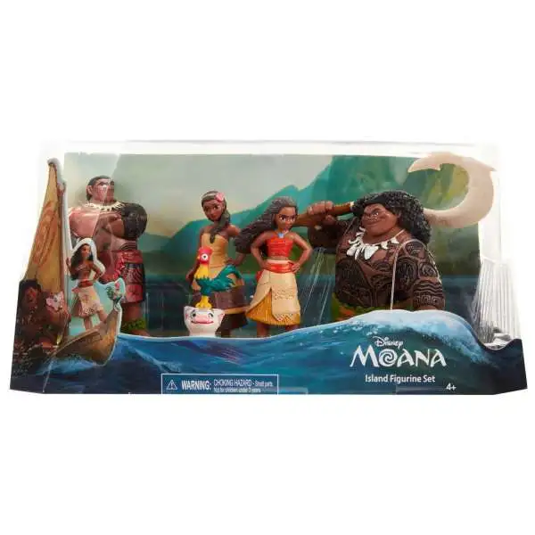 Disney Moana Moana Island 5-Piece Figurine Set