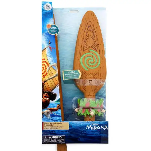 Disney Moana Moana Magical Oar and Bracelet Set Exclusive - ToyWiz