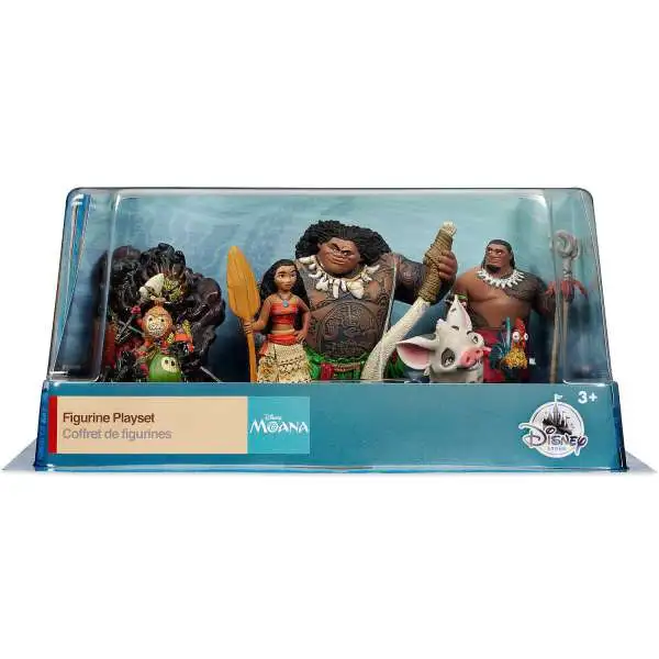Disney Moana Exclusive 6-Piece PVC Figure Play Set [Damaged Package]