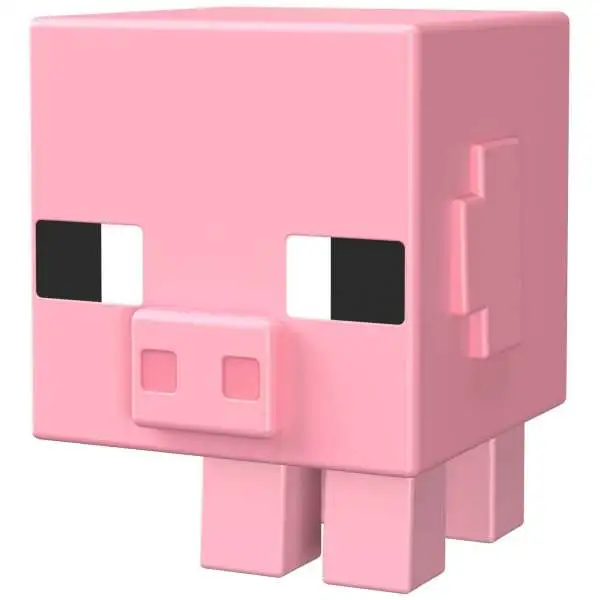 Minecraft Mob Head Minis Pig 3.25-Inch Mini Figure