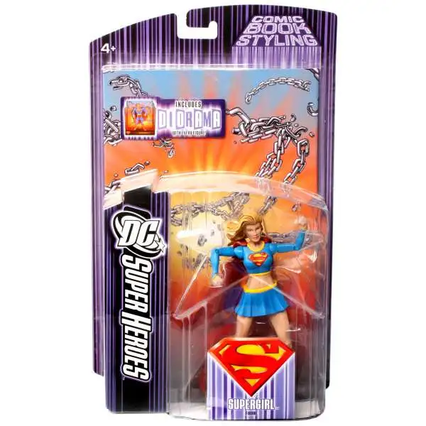 DC Superman Super Heroes Supergirl Action Figure [Modern Costume]