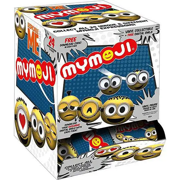 Funko Despicable Me MyMojis Minions Mystery Box [24 Packs]