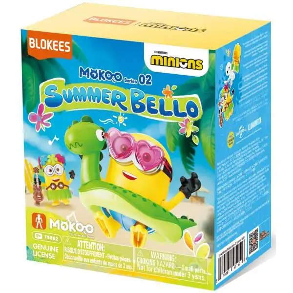 Minions Mokoo Series 2 Summer Bello Mystery Pack [1 RANDOM Character]