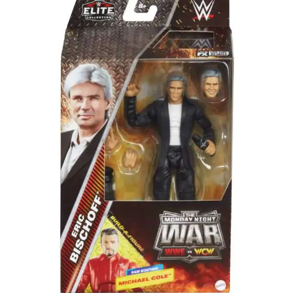 WWE Wrestling Elite Collection Monday Night War Eric Bischoff Action Figure [Build Michael Cole!]
