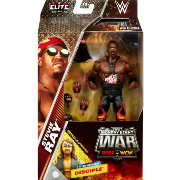 WWE Wrestling Elite Collection Monday Night War Stevie Ray Exclusive Action Figure [Build Disciple Figure!]