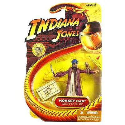 Indiana Jones Raiders of the Lost Ark Monkey Man Action Figure [Loose]