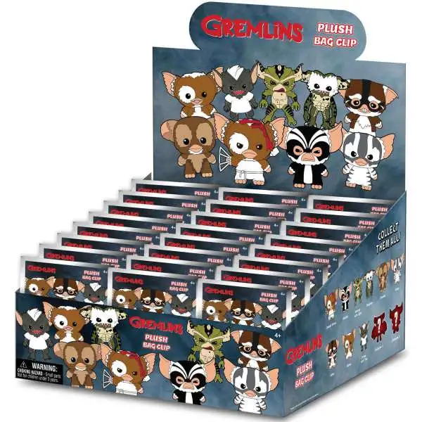 3D Figural Keyring Gremlins Mystery Box [24 Packs]