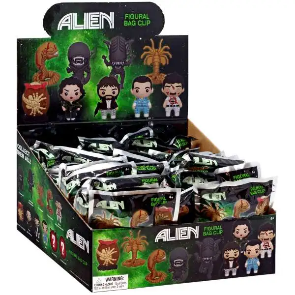Alien vs Predator 3D Figural Foam Bag Clip Alien Mystery Box 24