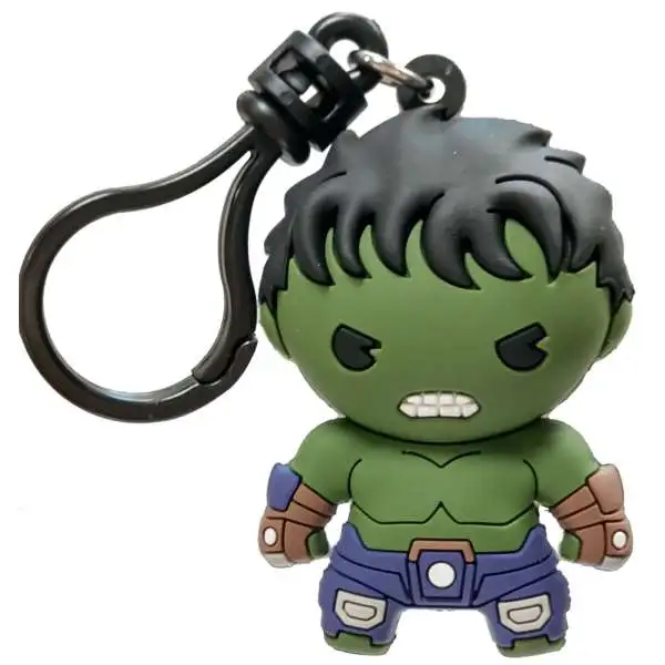 Marvel 3D Figural Bag Clip Avengers Game Series 1 Hulk Keychain [Loose]