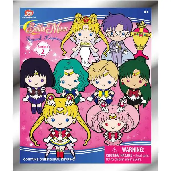 3D Figural Keyring Sailor Moon Series 2 Mystery Pack [1 RANDOM Figure]
