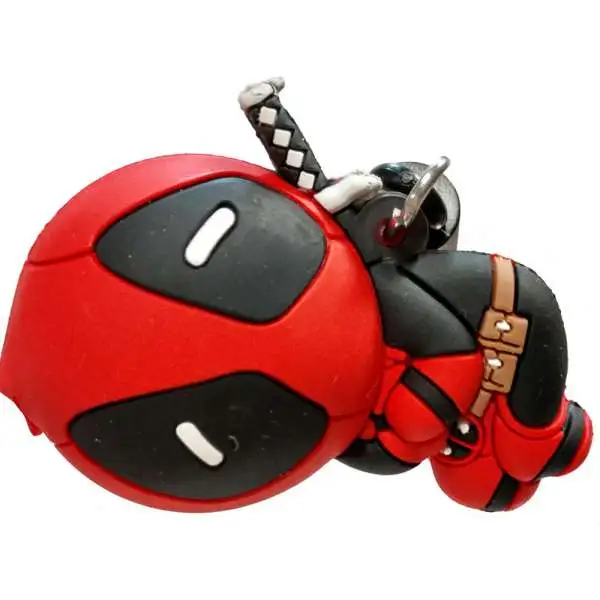 Marvel 3D Figural Foam Bag Clip Deadpool Series 4 Deadpool Whimpering Mystery Minifigure [Loose]