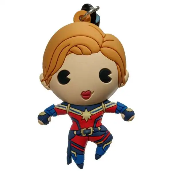 3D Figural Foam Bag Clip Avengers: Endgame Series 2 Captain Marvel Mystery Minifigure [Loose]