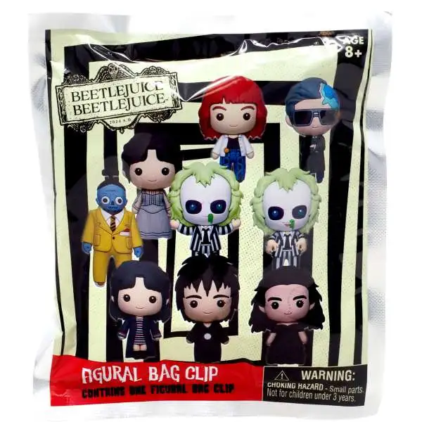3D Figural Foam Bag Clip Beetlejuice 2 Series 1 Mystery Pack [1 RANDOM Figure]