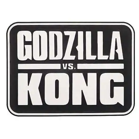 3D Figural Bag Clip Godzilla vs. Kong Logo Minifigure [Loose]