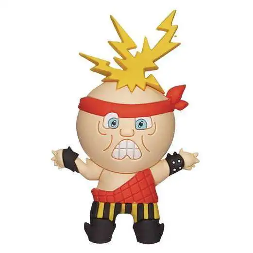 Garbage Pail Kids 3D Figural Bag Clip Series 1 Jolted Joel Keychain [Exclusive A Loose]