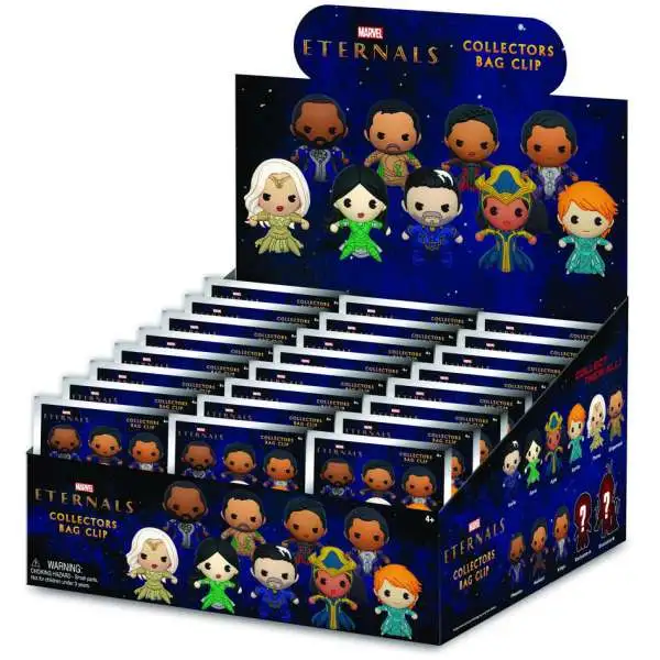 3D Figural Keyring Marvel Eternals Series 1 Mystery Box [24 Packs]