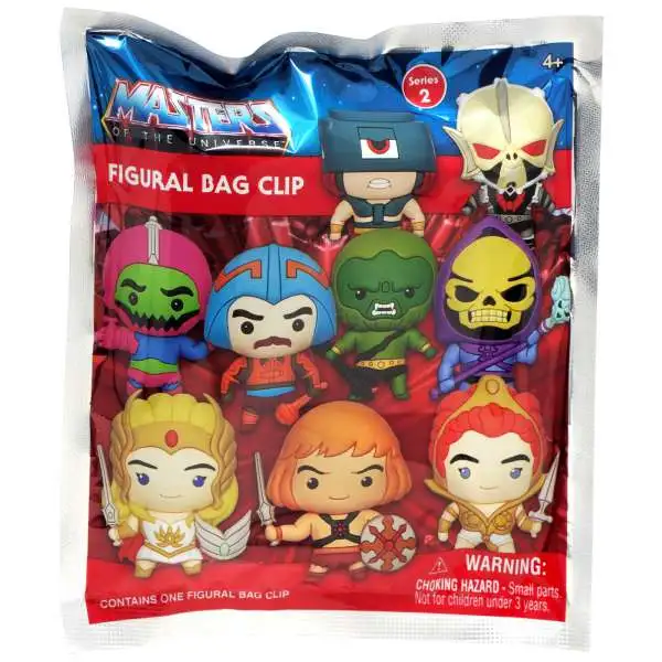 3D Figural Keyring Masters of the Universe Series 2 Mystery Pack [1 RANDOM Figure]