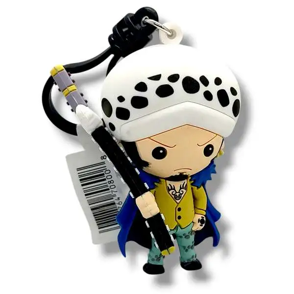3D Figural Bag Clip One Piece Series 5 Trafalgar Law Minifigure [Loose]