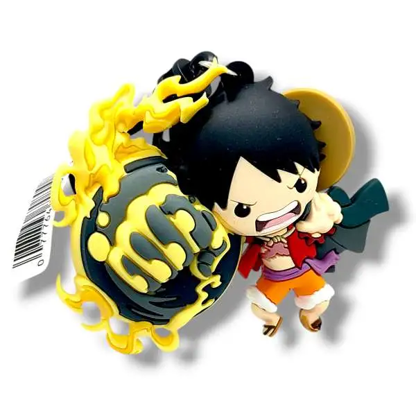 3D Figural Bag Clip One Piece Series 5 Luffy Minifigure [Loose]