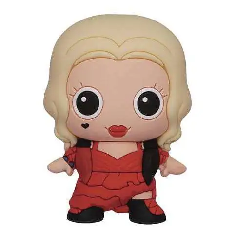 DC 3D Figural Bag Clip The Suicide Squad Series 2 Harley Quinn in Dress Minifigure [Exclusive B Loose]