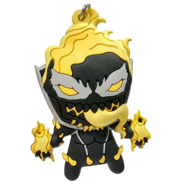 Marvel 3D Figural Keyring Venomized Ghost Rider Keychain [Loose]