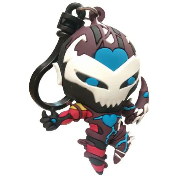 Marvel 3D Figural Bag Clip Spider-Man Maximum Venom Series 2 Venomized Iron Heart Minifigure [Exclusive B Loose]