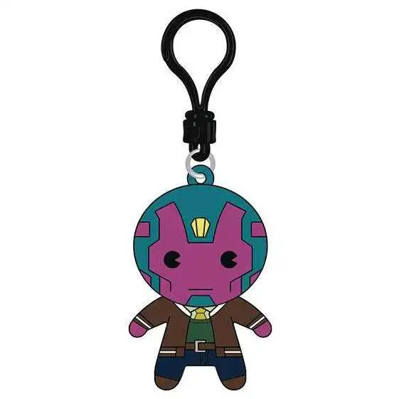 Marvel 3D Figural Bag Clip Wandavision 70s Vision Minifigure [Loose]