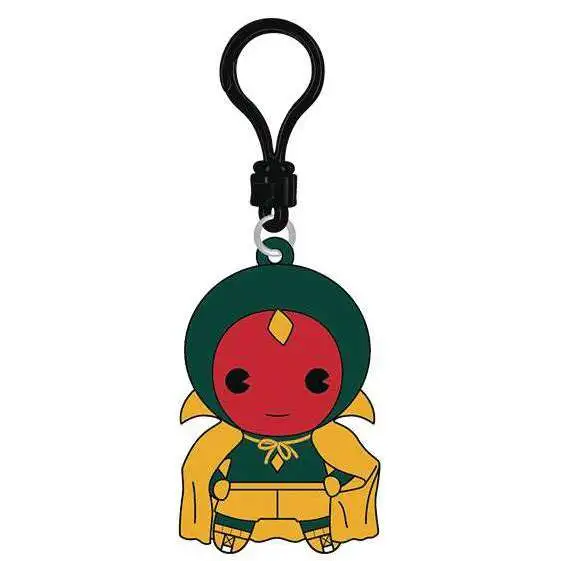 Marvel 3D Figural Bag Clip Wandavision Halloween Vision Minifigure [Exclusive B Loose]