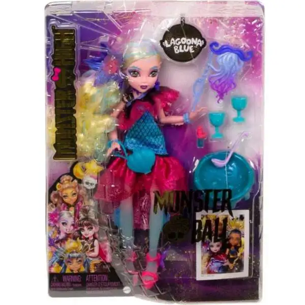 Monster High Monster Ball Lagoona Blue Doll [Damaged Package]
