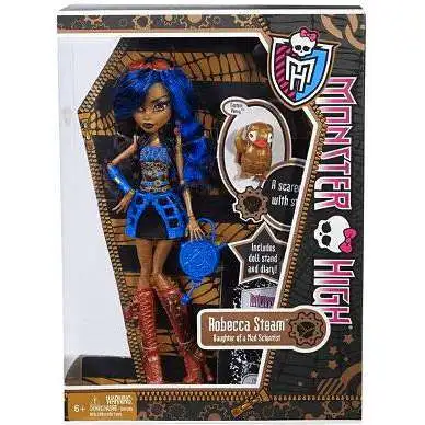 Monster High Robecca Steam 10.5-Inch Doll [With Captain Penny, Damaged Package]