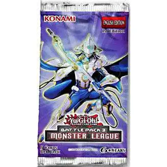 YuGiOh Battle Pack 3 Monster League Booster Pack [5 Cards]