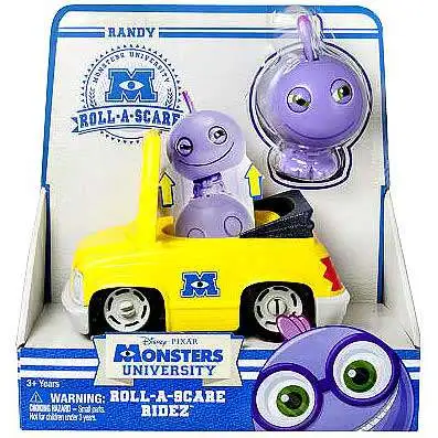 Disney / Pixar Monsters University Roll-a-Scare Ridez Randy Figure Set