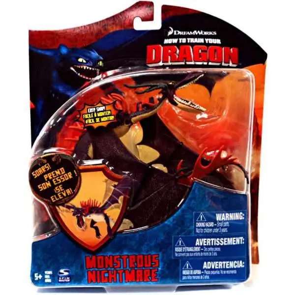 How to Train Your Dragon Series 3 Deluxe Monstrous Nightmare Action Figure [Purple] [New]